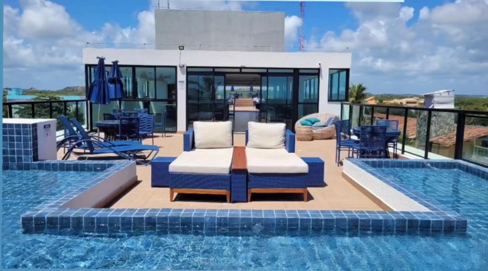 Flat Beira Mar Maracaipe- Porto De Galinhas Lejlighed Eksteriør billede