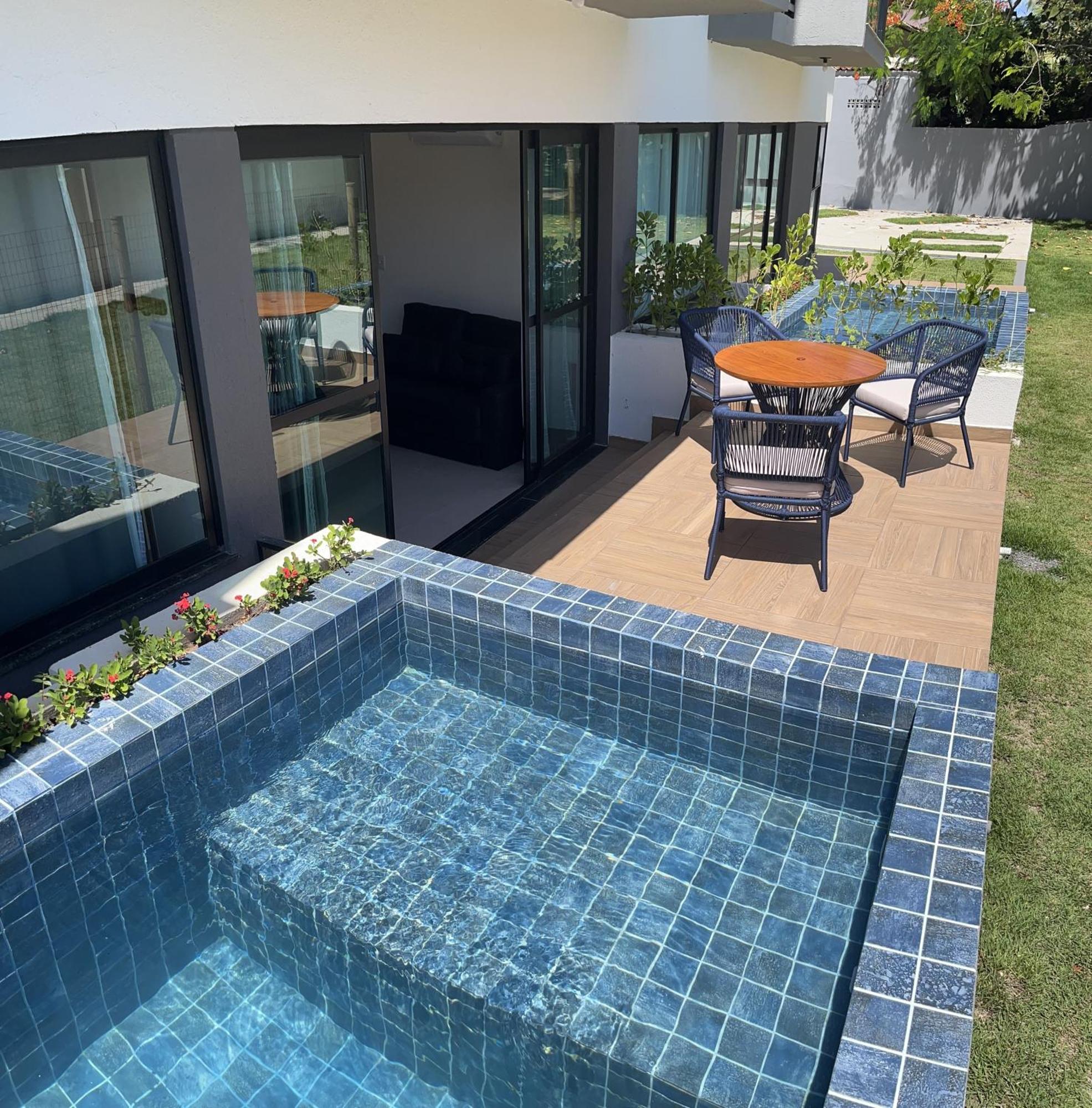Flat Beira Mar Maracaipe- Porto De Galinhas Lejlighed Eksteriør billede